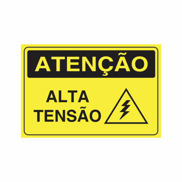 ATENÇÃO ALTA TENSÃO