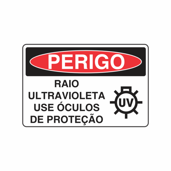 Raio Ultravioleta Use Óculos de Proteção