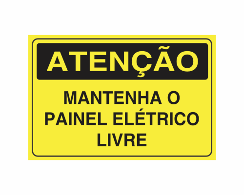 AT-20 ATENÇÃO MANTENHA O PAINEL ELÉTRICO LIVRE