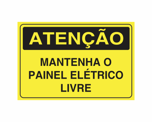 AT-44 ATENÇÃO MANTENHA O PAINEL ELÉTRICO LIVRE