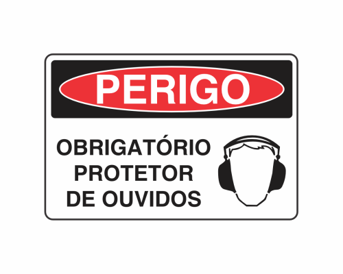 PE-34 OBRIGATÓRIO PROTETOR DE OUVIDOS