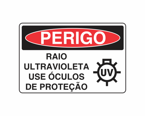 Raio Ultravioleta Use Óculos de Proteção