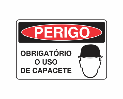 PE-38 OBRIGATÓRIO O USO DE CAPACETE