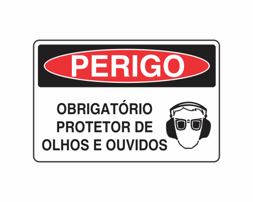 Obrigatório Protetor de Olhos e Ouvidos