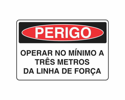 PE-48 OPERAR NO MÍNIMO A TRÊS METROS DA LINHA DE FORÇA