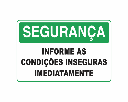 SE-38 INFORME AS CONDIÇÕES INSEGURAS IMEDIATAMENTE