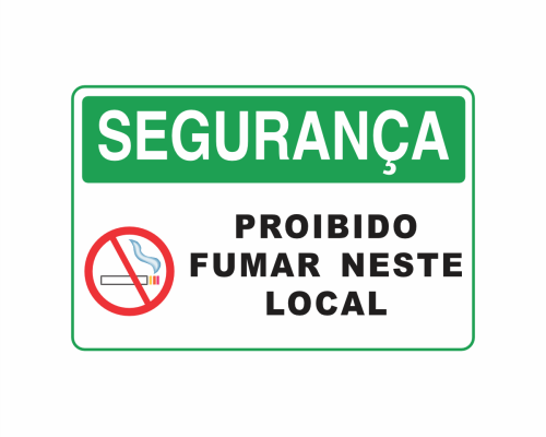 SE-47 PROIBIDO FUMAR NESTE LOCAL